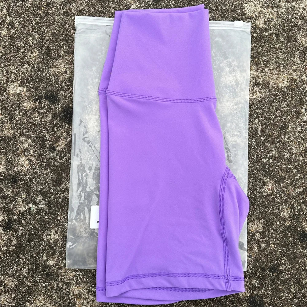 High Waist Squat Proof Fitness Shorts