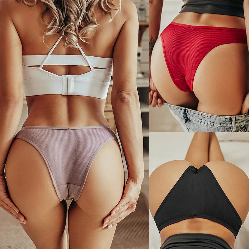 5-Piece Cotton Bikini Panty Set