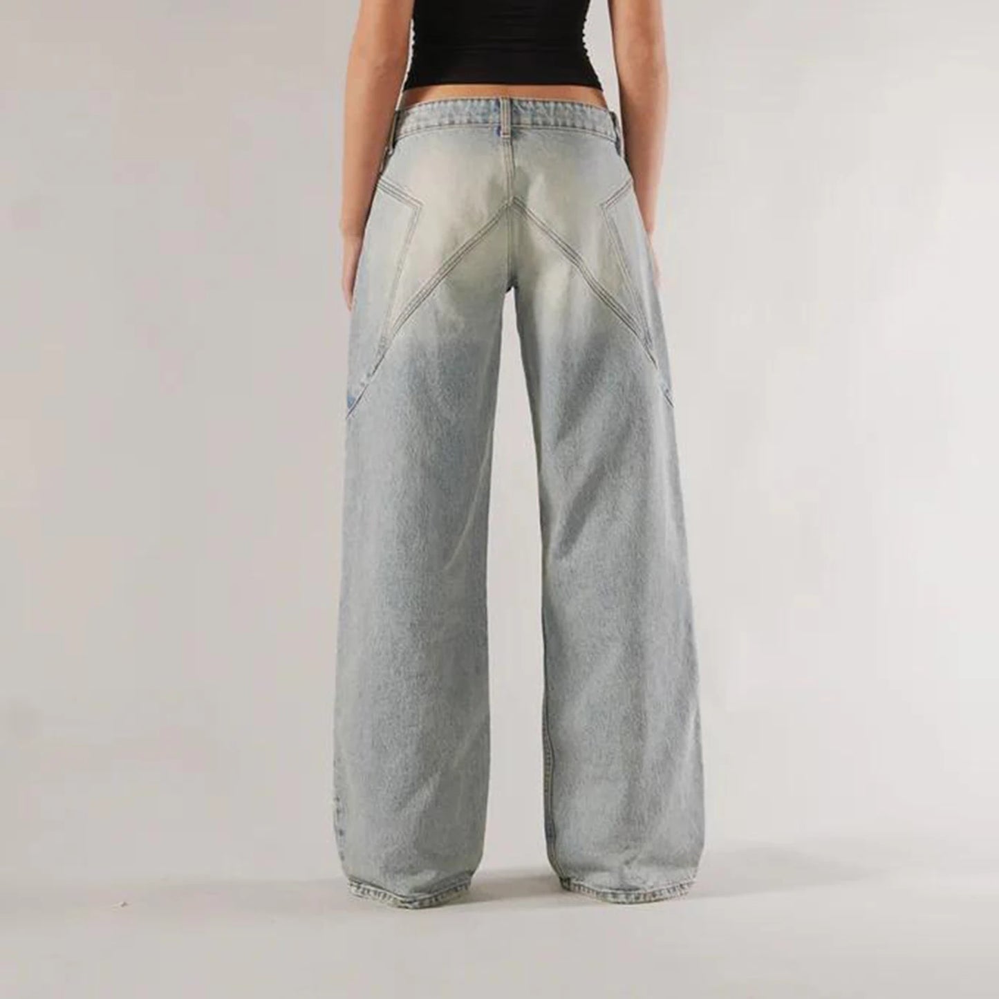 Women's Vintage Y2K Baggy Boyfriend Jeans