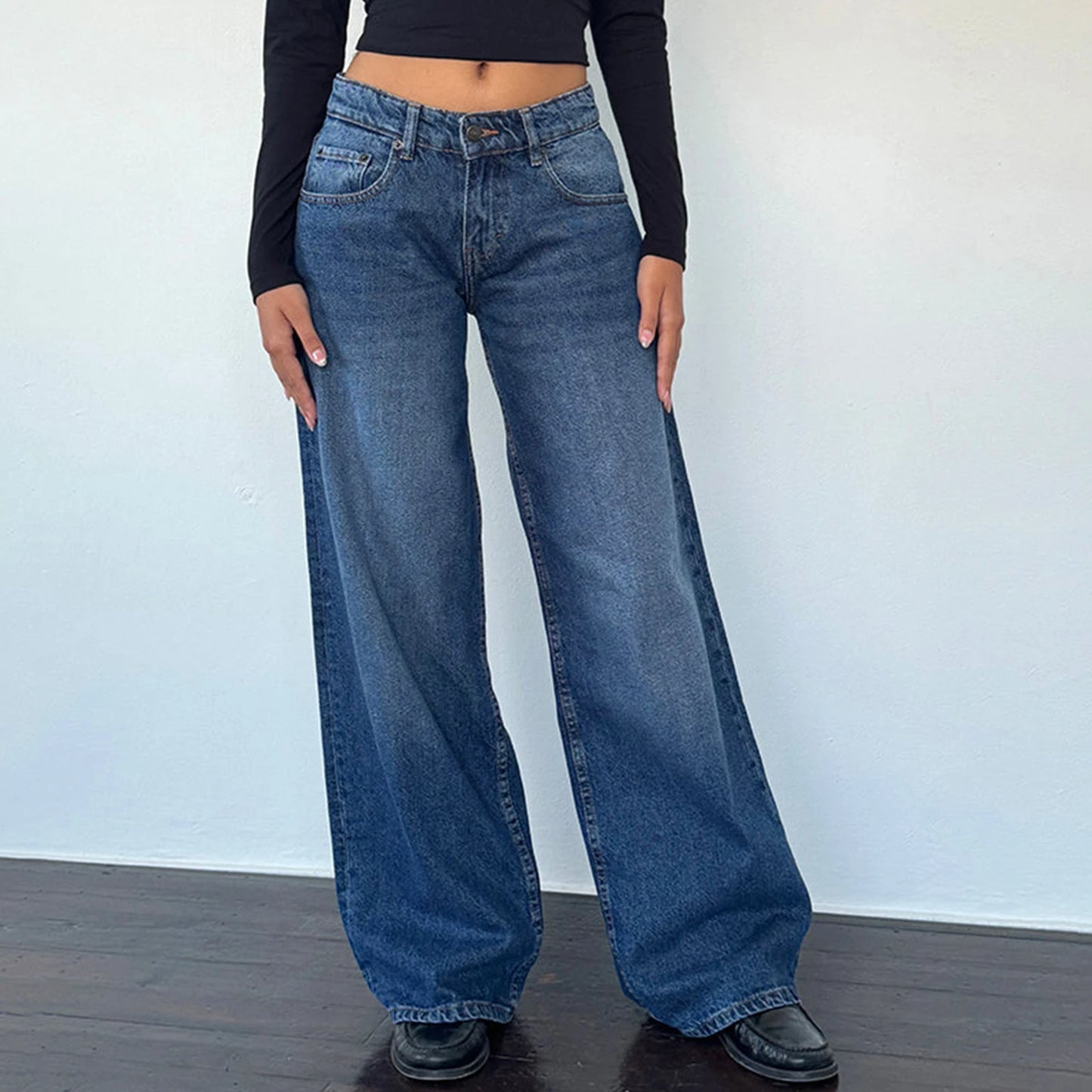 Women's Y2K Baggy Boyfriend Jeans