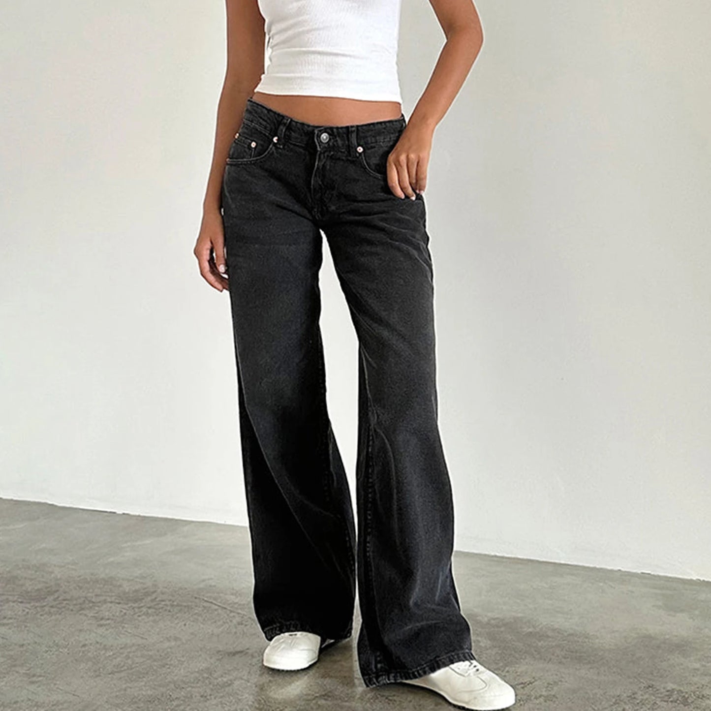 Women's Y2K Baggy Boyfriend Jeans