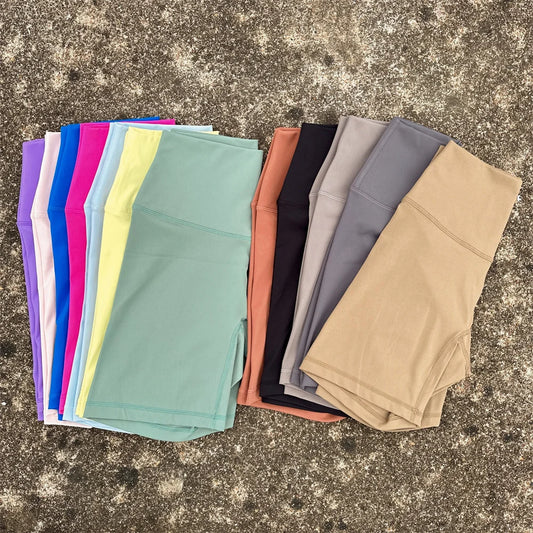 High Waist Squat Proof Fitness Shorts