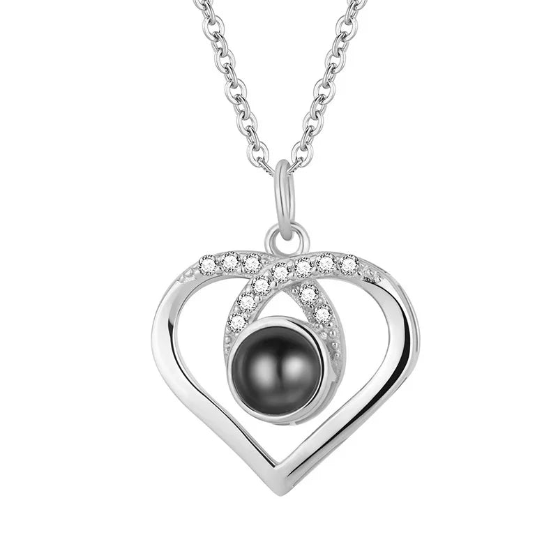 Custom Photo Projection Necklace
