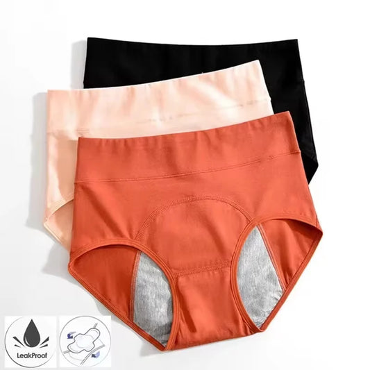 Women's High-Waist Menstrual Leak-Proof Panties