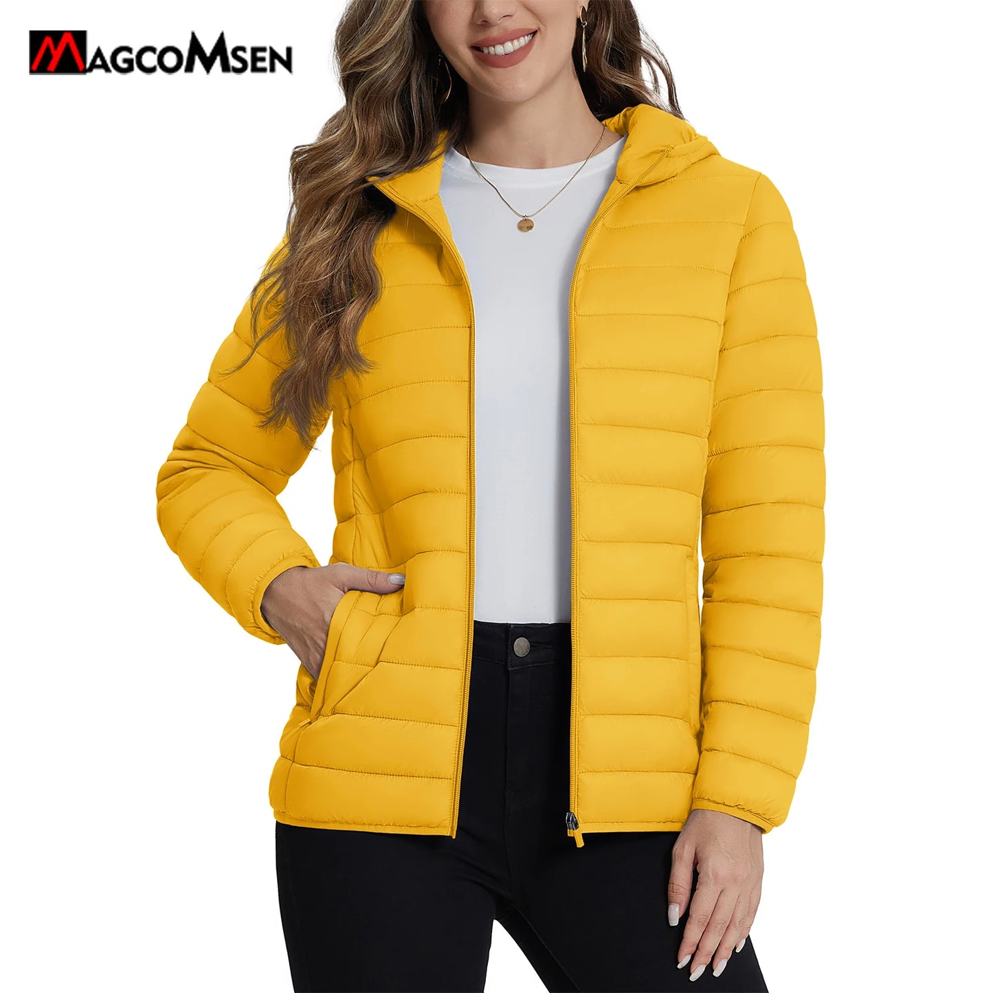Bella Quilted Hooded Winter Jacket
