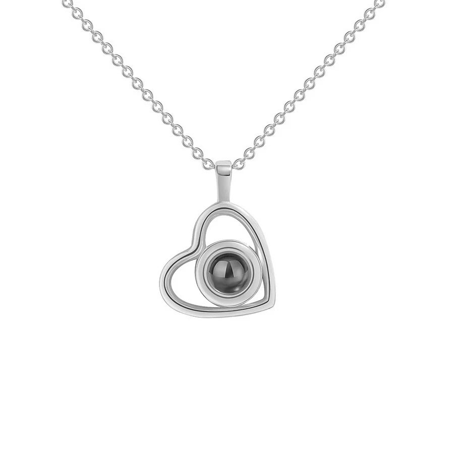 Custom Photo Projection Necklace