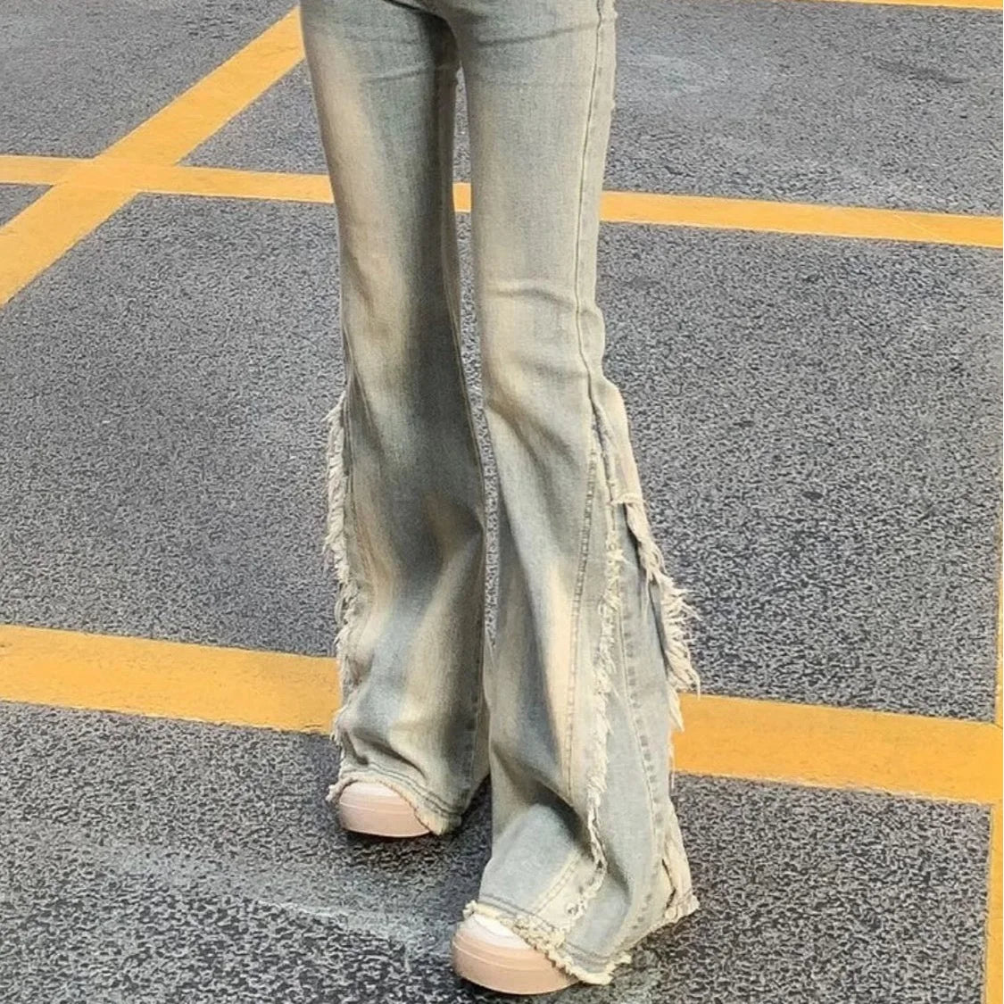 Women's Vintage 90s Wide Leg Jeans