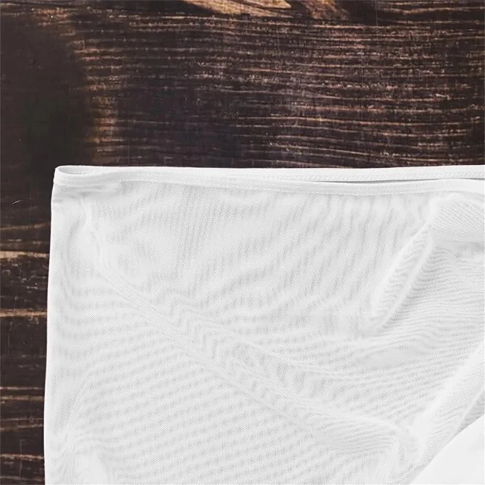 Sexy Mesh Beach Cover-Up Skirt
