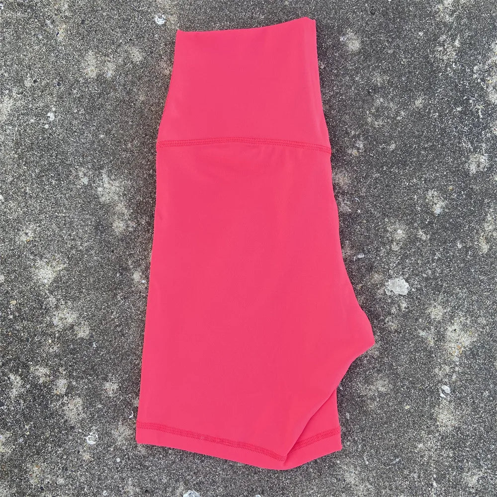 High Waist Squat Proof Fitness Shorts