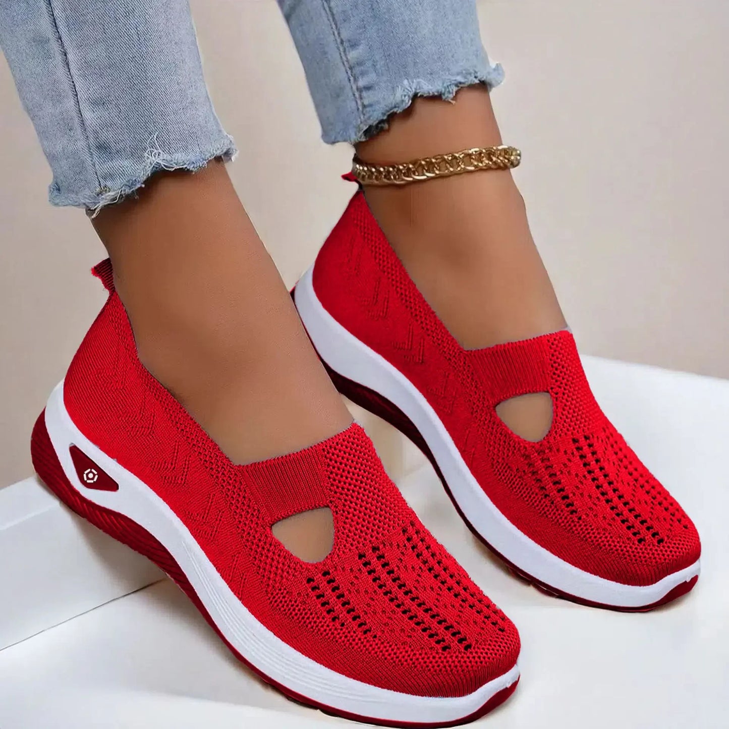 Women's Breathable Non-Slip Walking Shoes