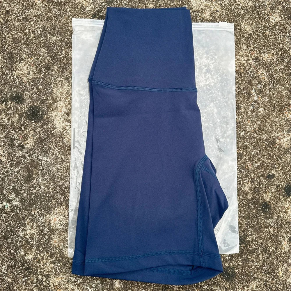 High Waist Squat Proof Fitness Shorts