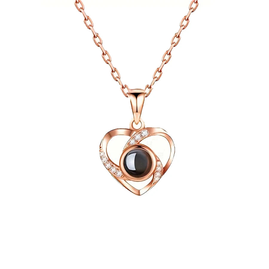 Custom Photo Projection Necklace
