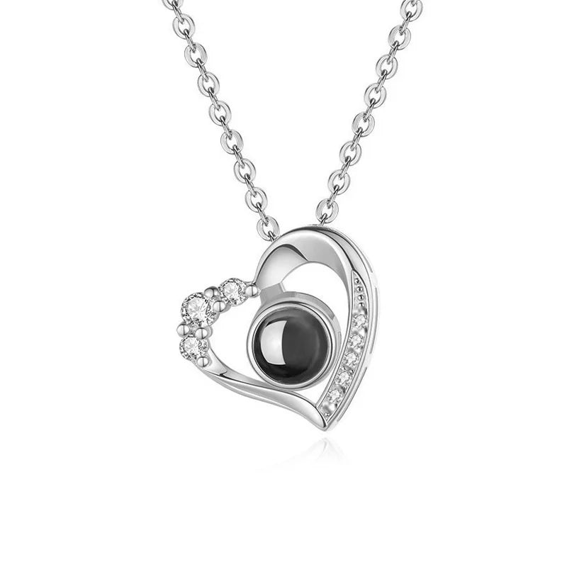 Custom Photo Projection Necklace