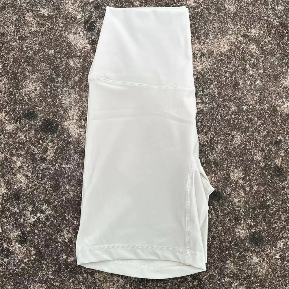 High Waist Squat Proof Fitness Shorts