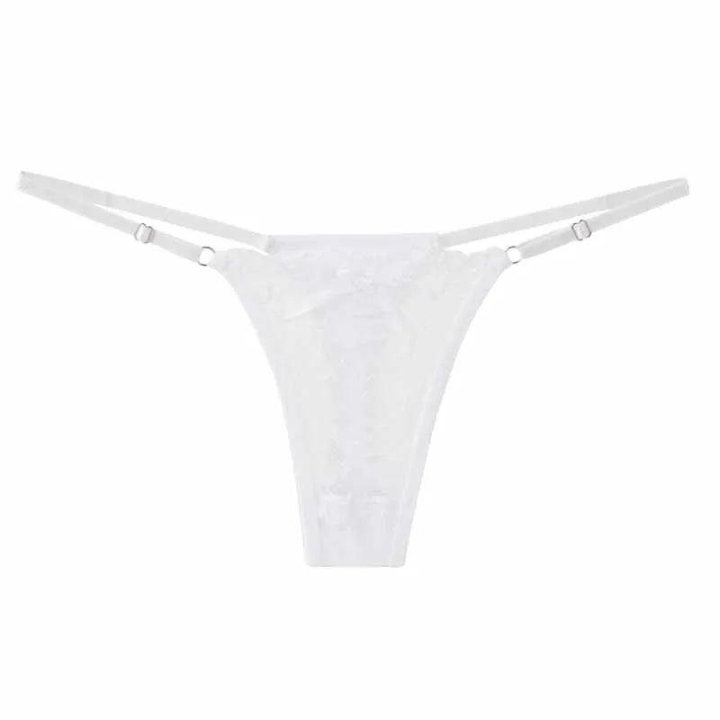 Women's Lace Adjustable Low-Rise Thong