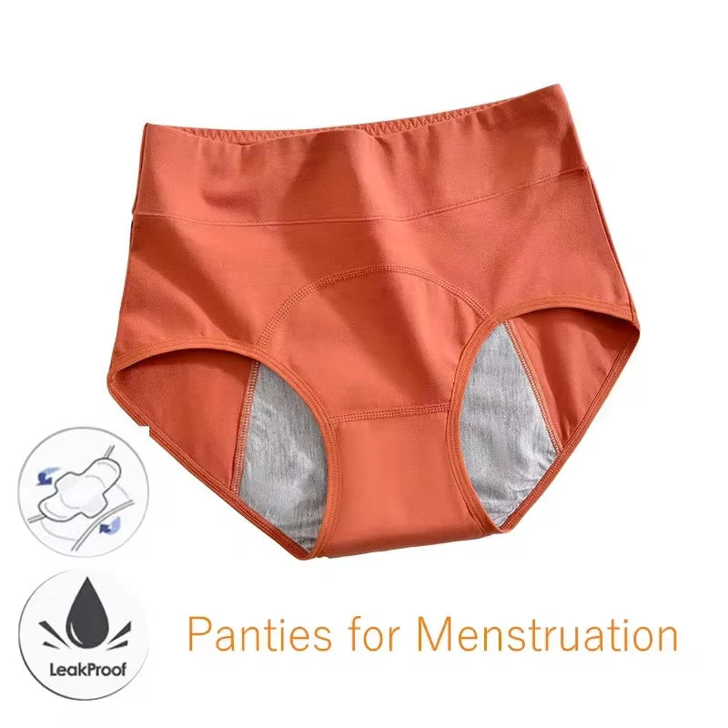 Women's High-Waist Menstrual Leak-Proof Panties