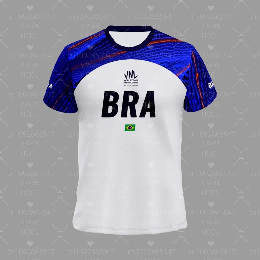 Brazil VNL Volleyball Jersey T-Shirt