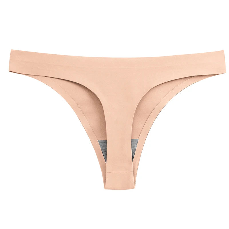 WarmSteps 3Pcs/Set Women's Sexy Thongs Seamless Yoga Panties for Woman S-XXXL Plus Size G Strings Thongs Femme Tangas Low Rise