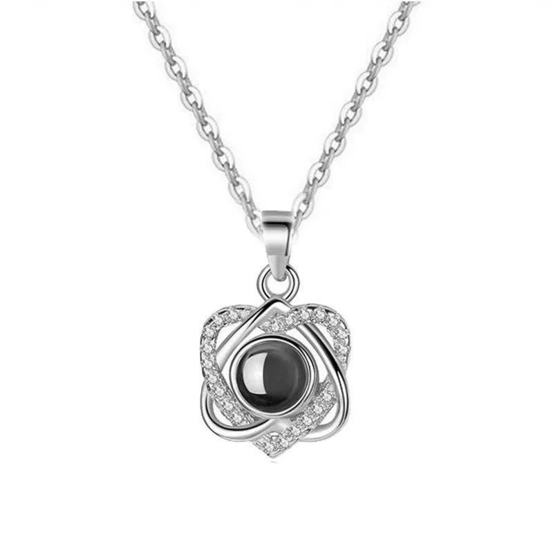 Custom Photo Projection Necklace