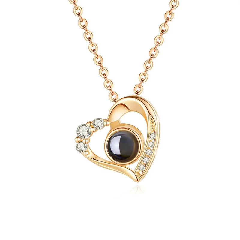 Custom Photo Projection Necklace