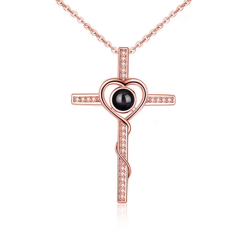 Custom Photo Projection Necklace
