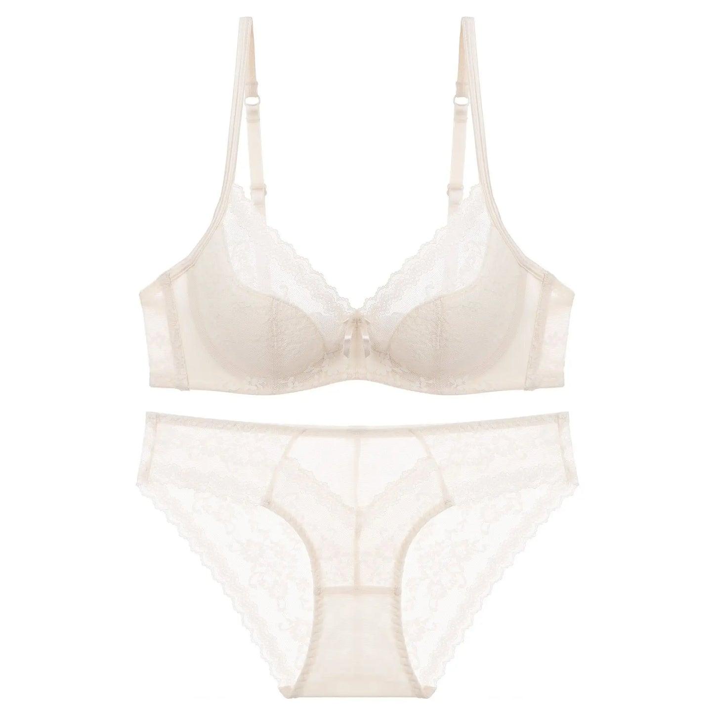 Women's Lace Embroidered Lingerie Set