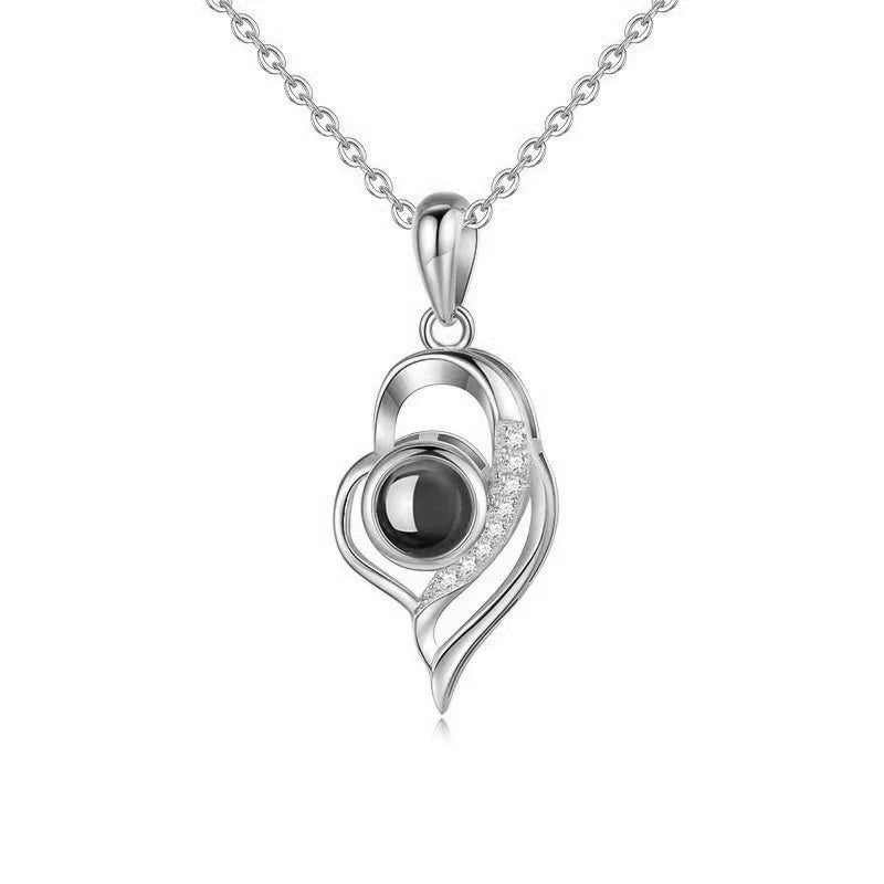 Custom Photo Projection Necklace
