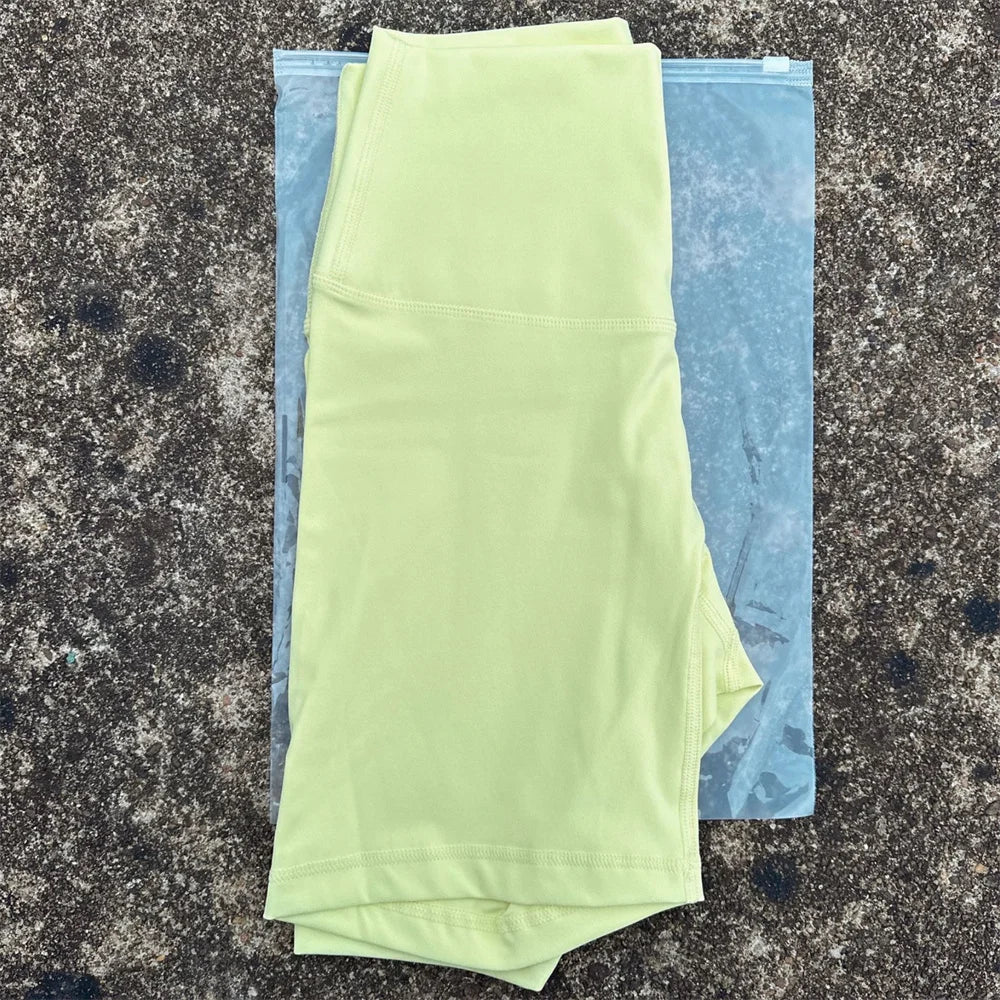 High Waist Squat Proof Fitness Shorts