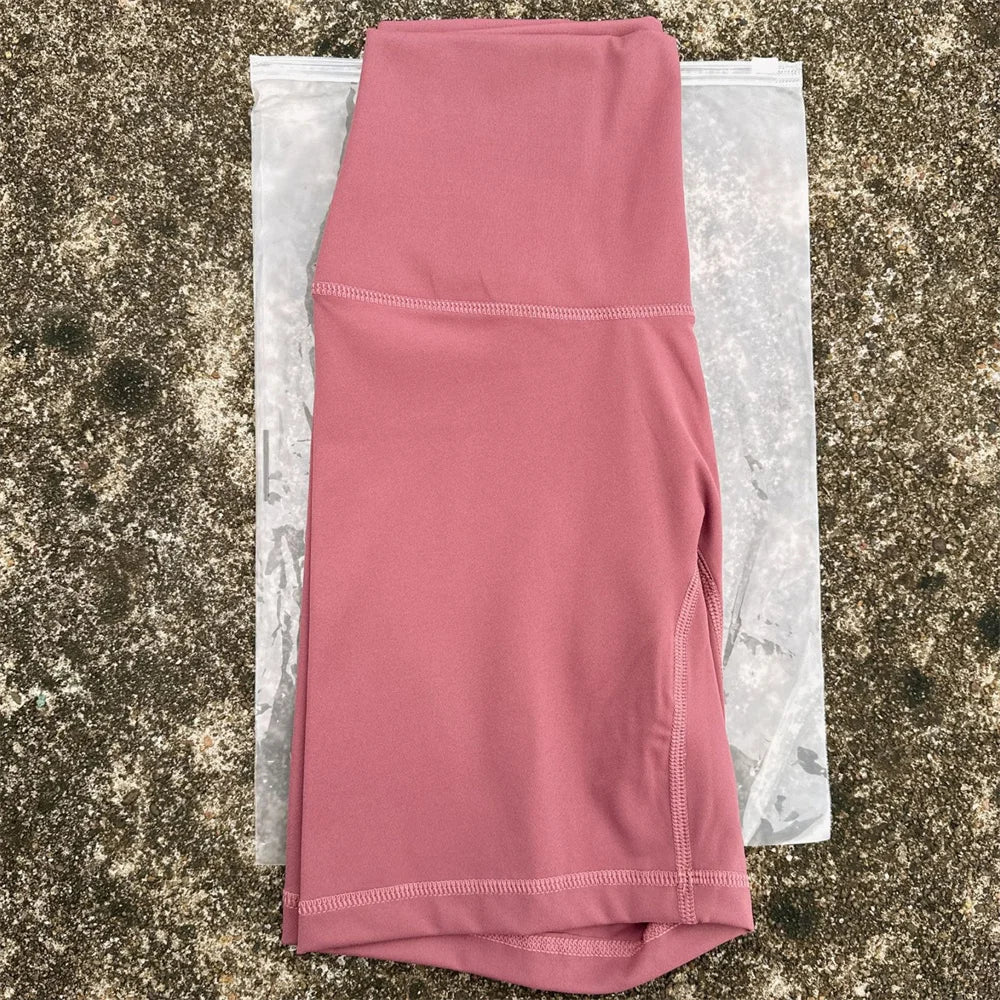 High Waist Squat Proof Fitness Shorts
