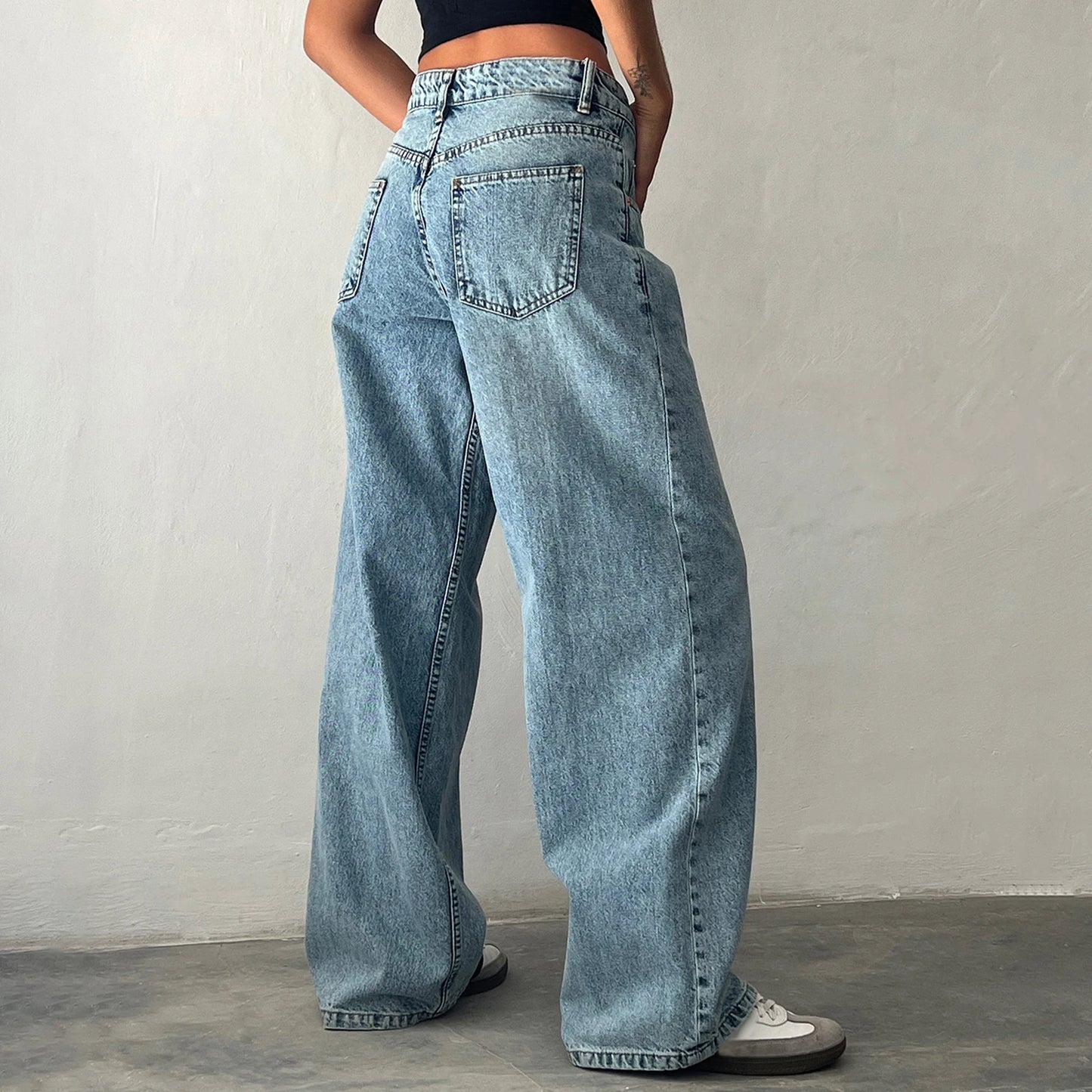 Women's Y2K Baggy Boyfriend Jeans