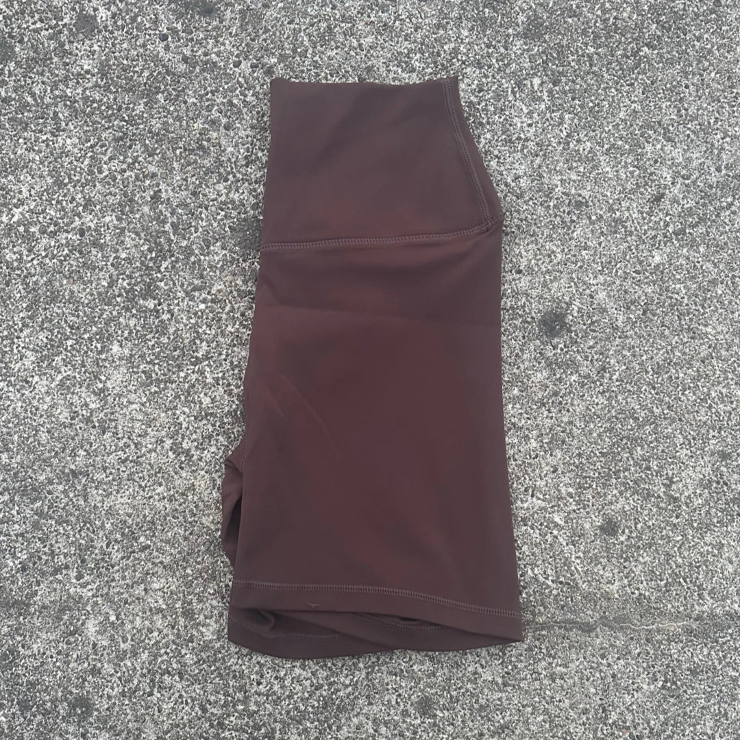 High Waist Squat Proof Fitness Shorts