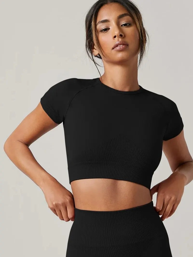 Seamless Women’s Fitness Yoga Top
