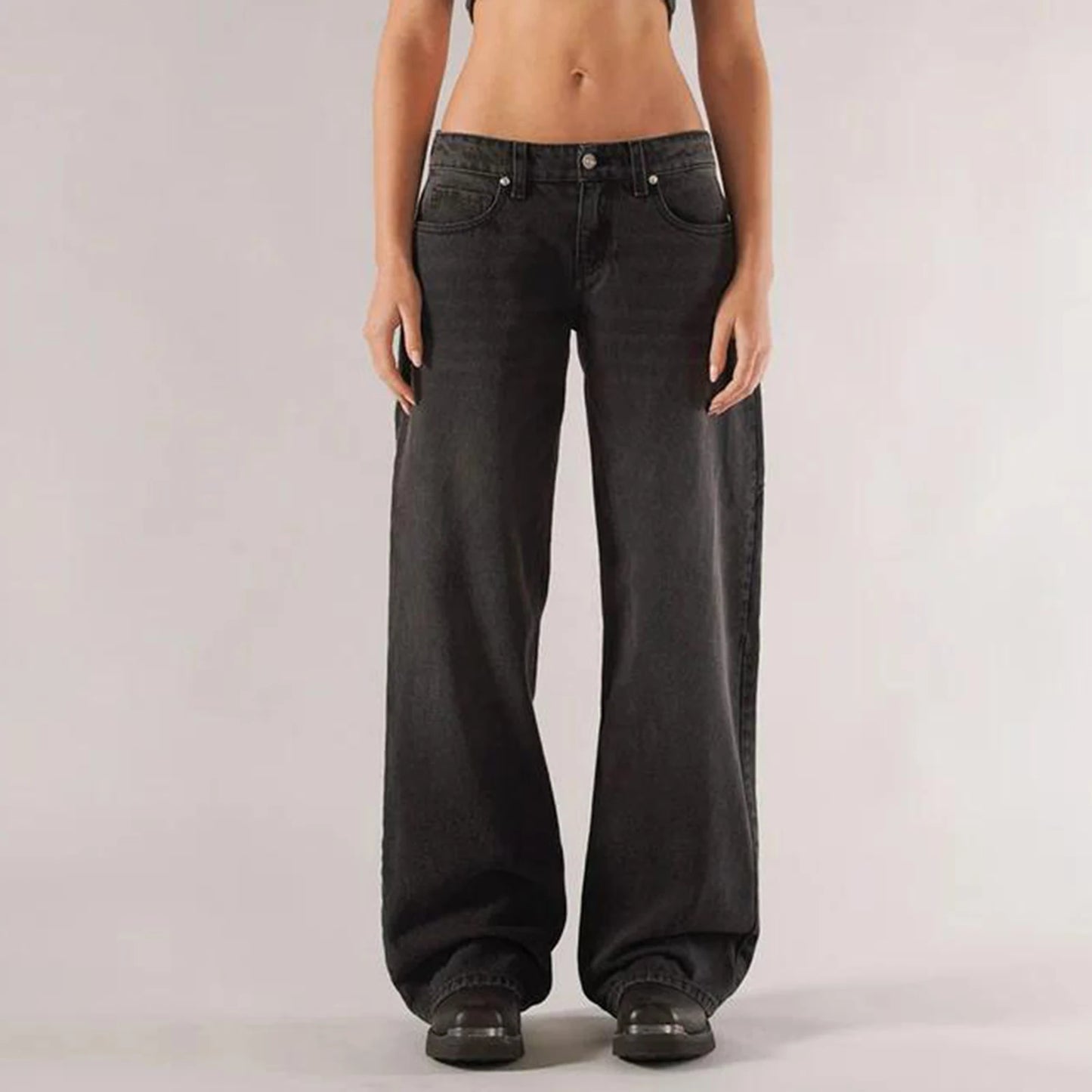 Women's Vintage Y2K Baggy Boyfriend Jeans
