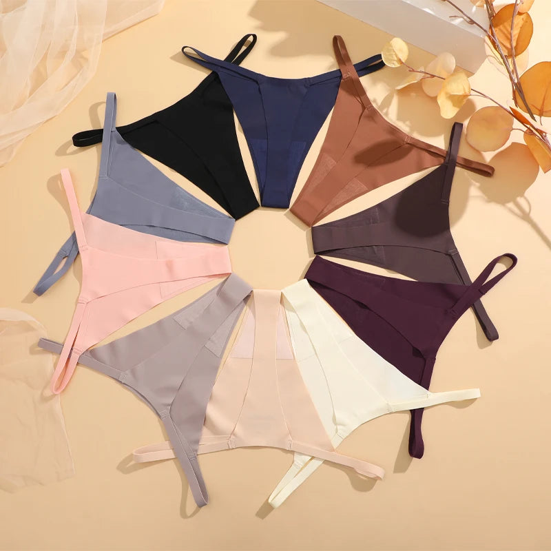 4-Piece Ultra-Thin Stretch Thong Set