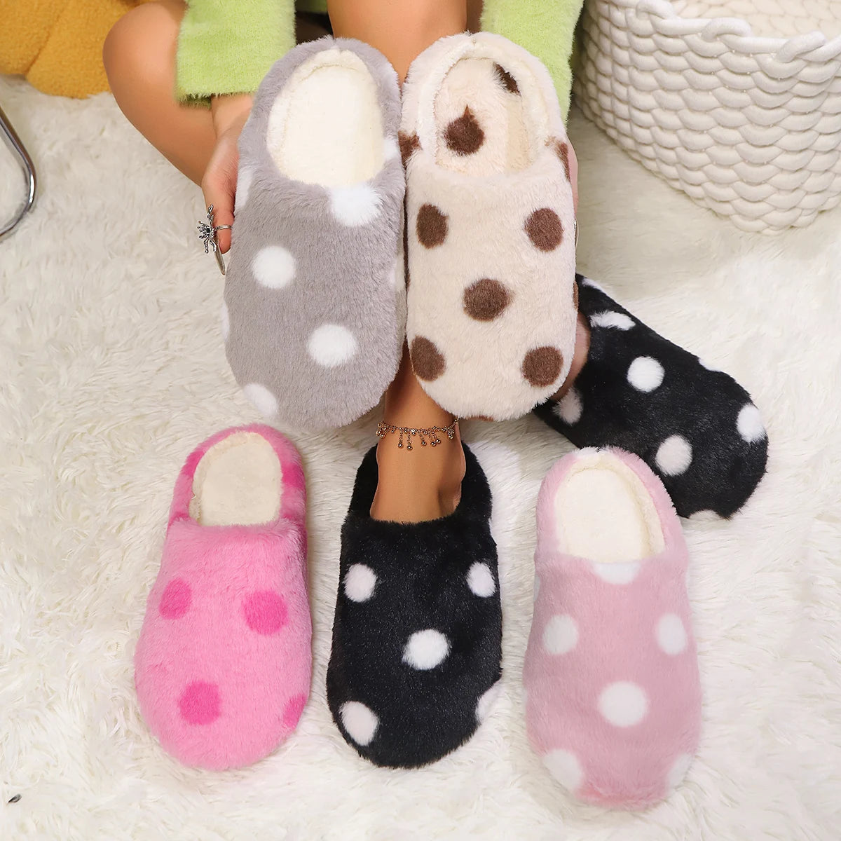 Women's Heart-Shaped Soft Sole Slippers