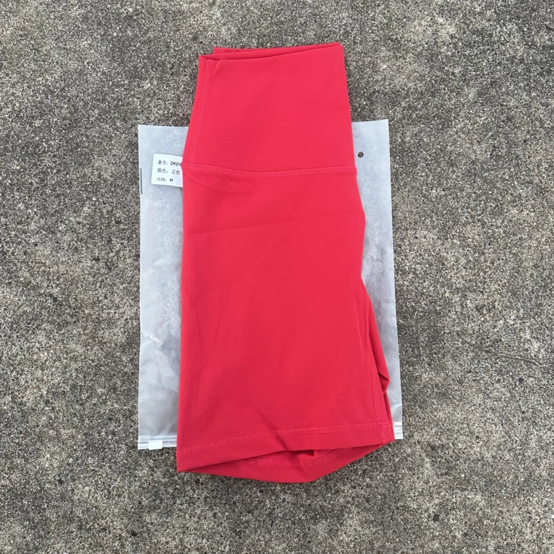 High Waist Squat Proof Fitness Shorts