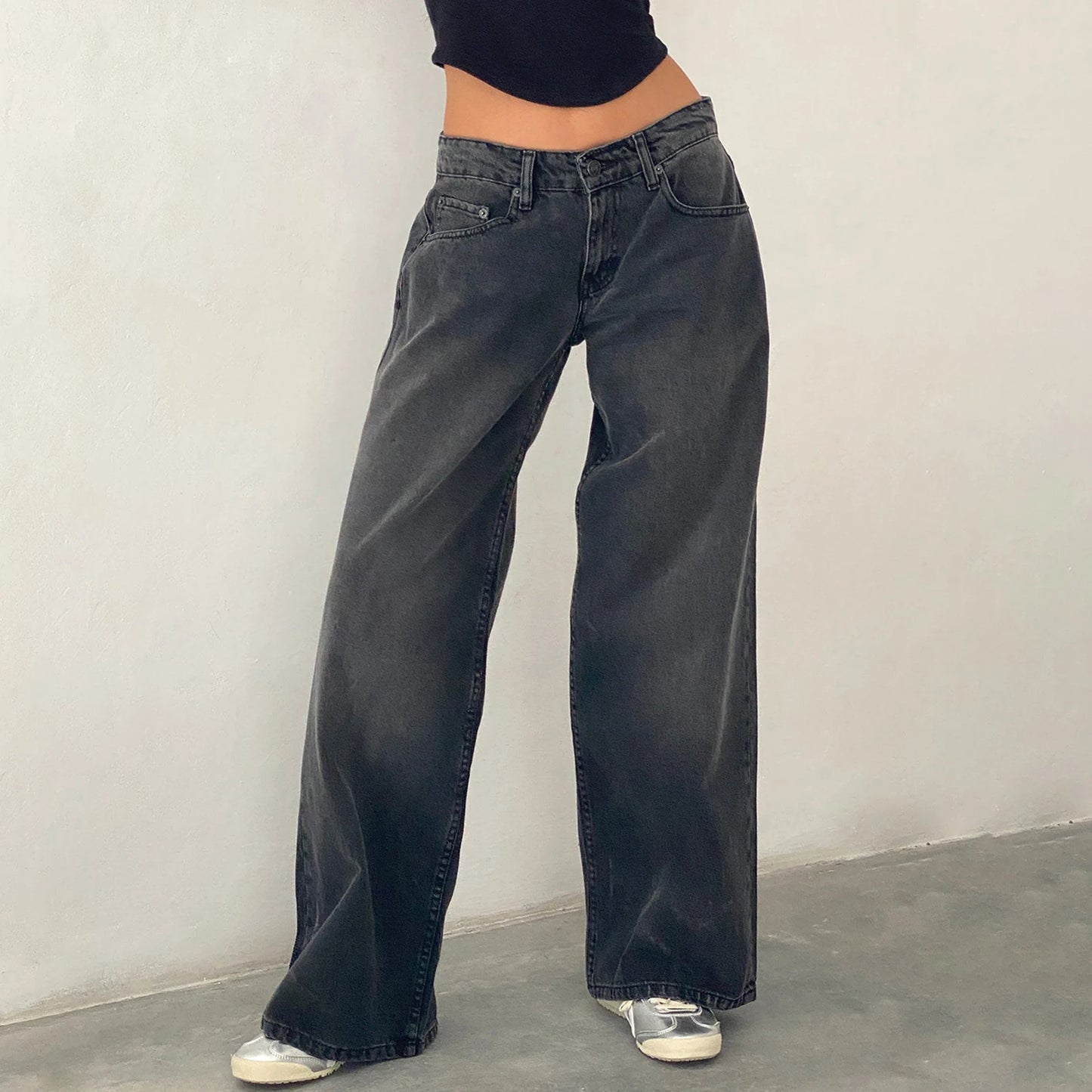 Women's Y2K Baggy Boyfriend Jeans