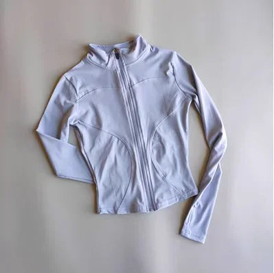 Slim Fit Quick Dry Sports Zip Jacket