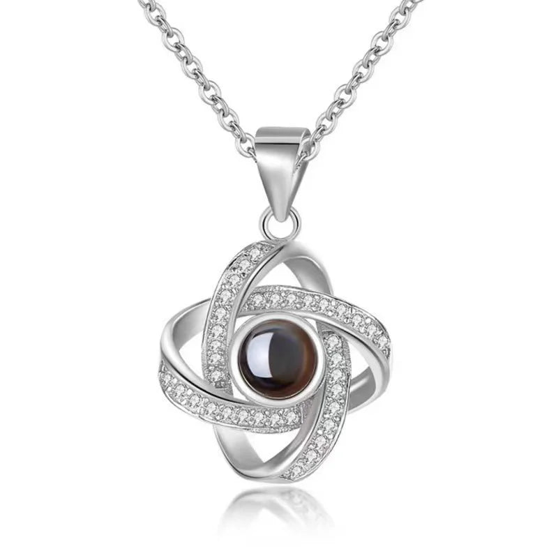 Custom Photo Projection Necklace
