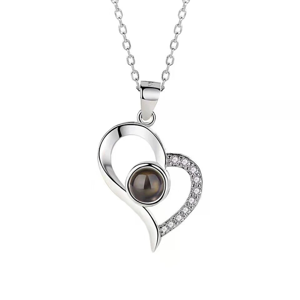 Custom Photo Projection Necklace