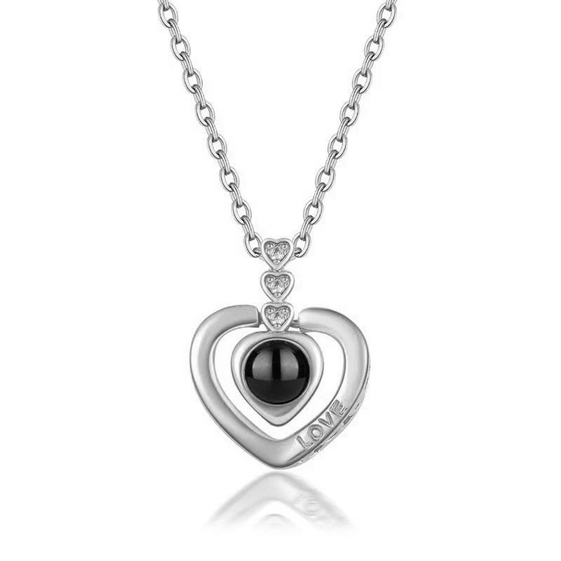 Custom Photo Projection Necklace