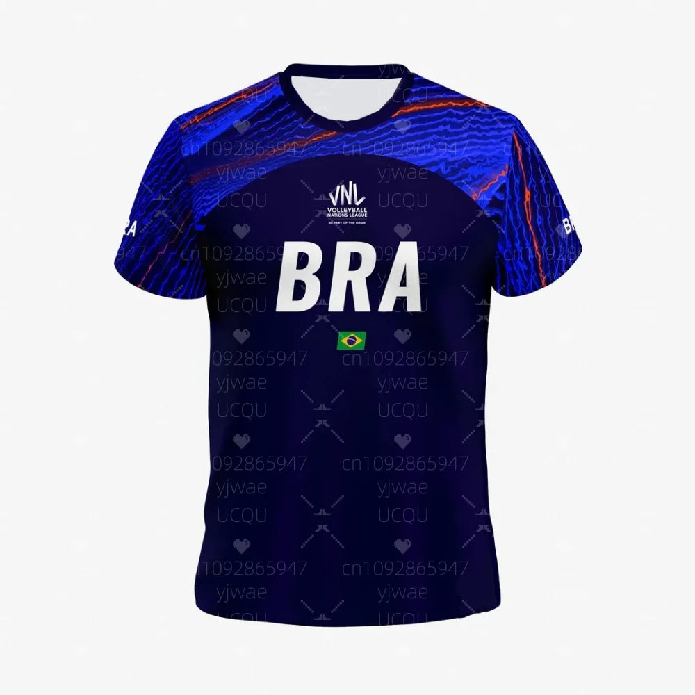 Brazil VNL Volleyball Jersey T-Shirt