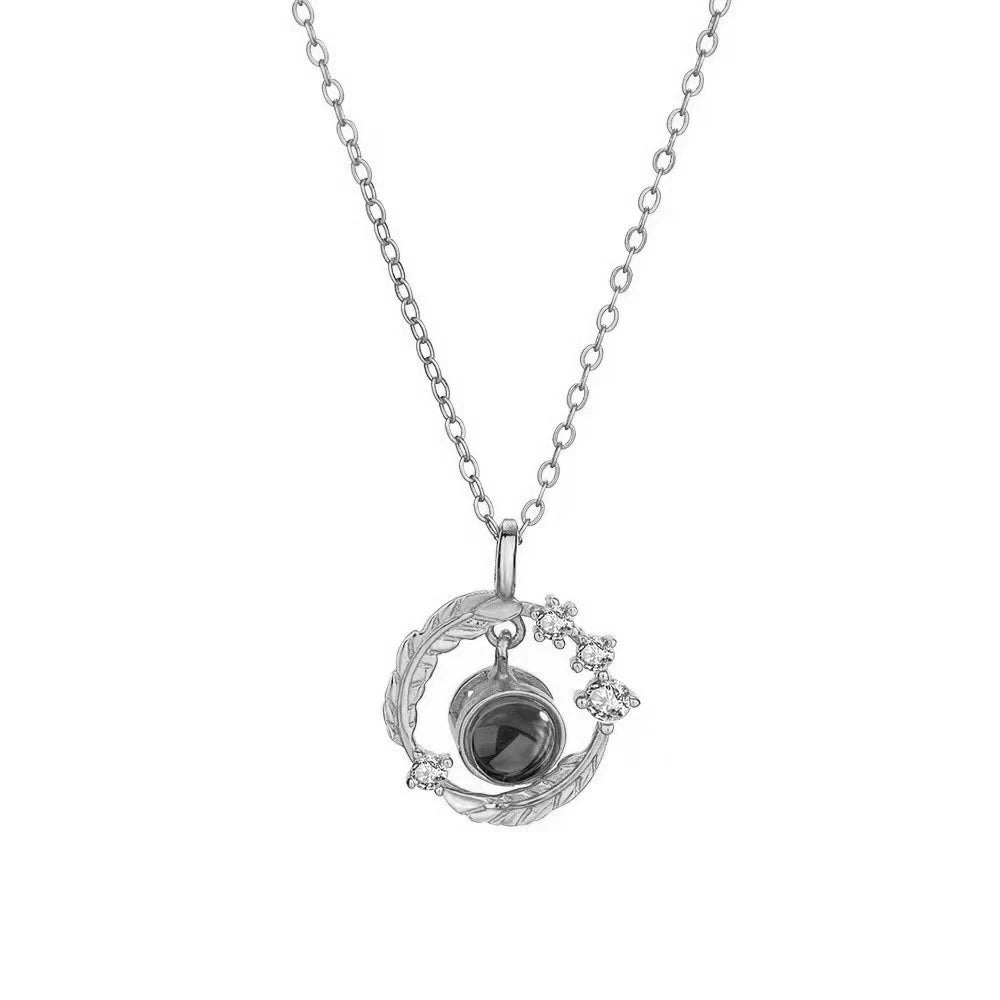 Custom Photo Projection Necklace