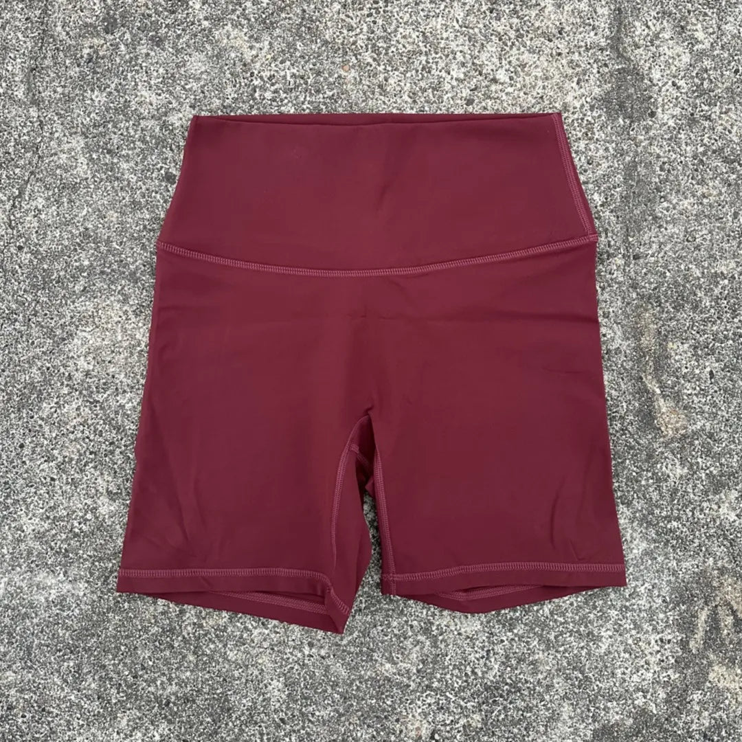 High Waist Squat Proof Fitness Shorts