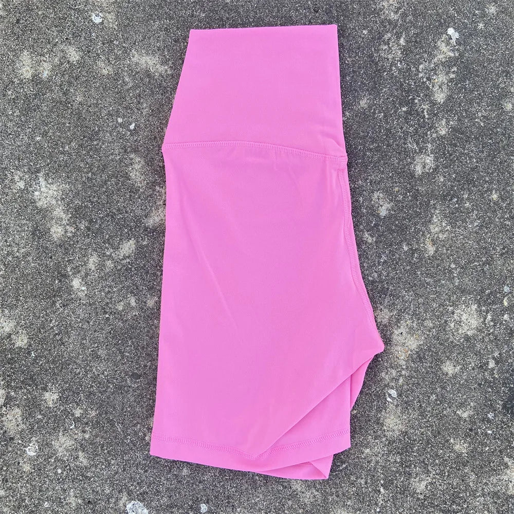 High Waist Squat Proof Fitness Shorts