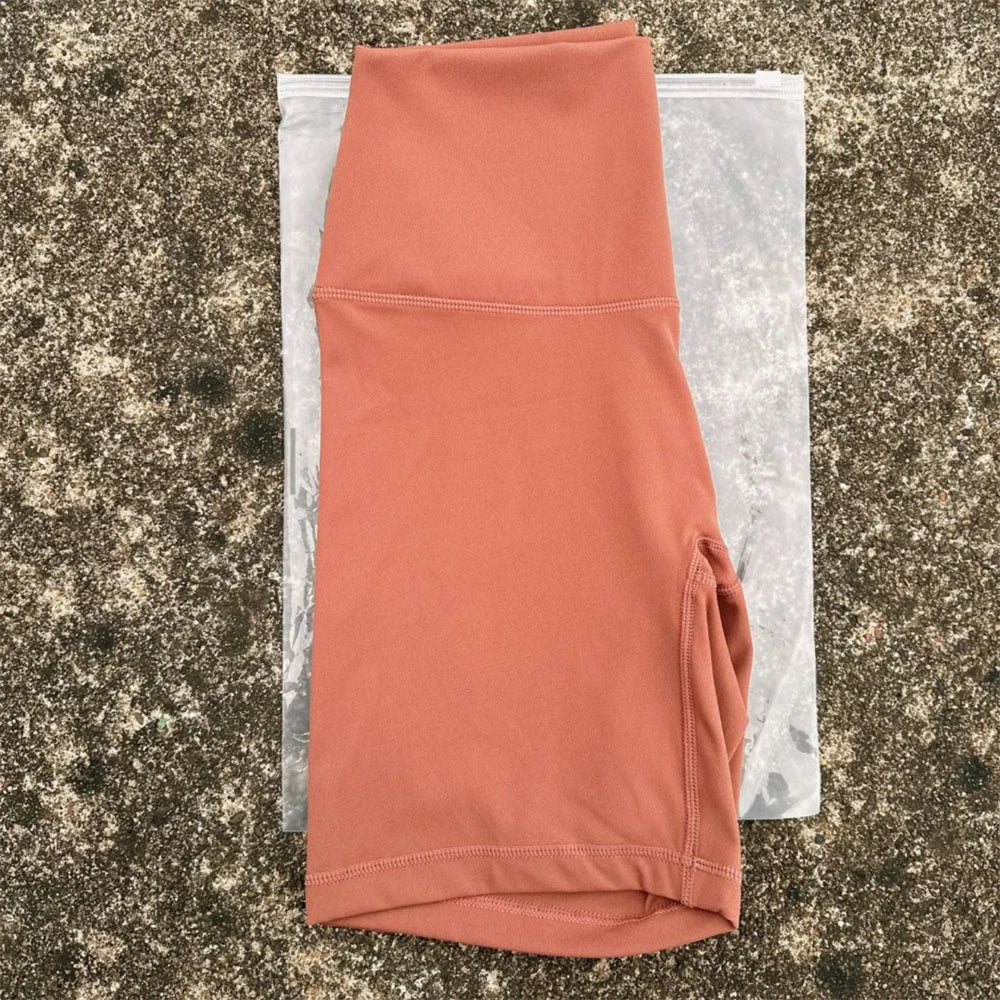 High Waist Squat Proof Fitness Shorts