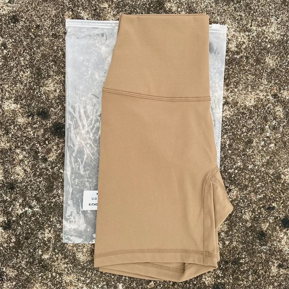 High Waist Squat Proof Fitness Shorts