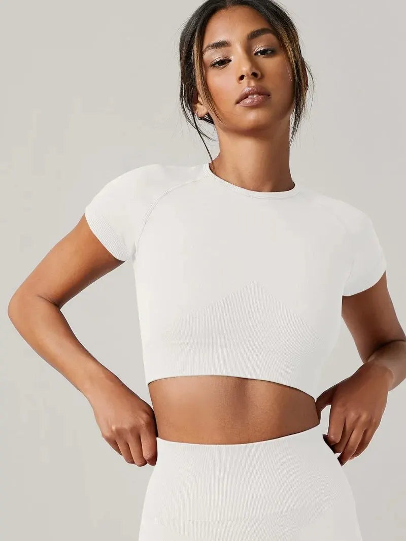 Seamless Women’s Fitness Yoga Top