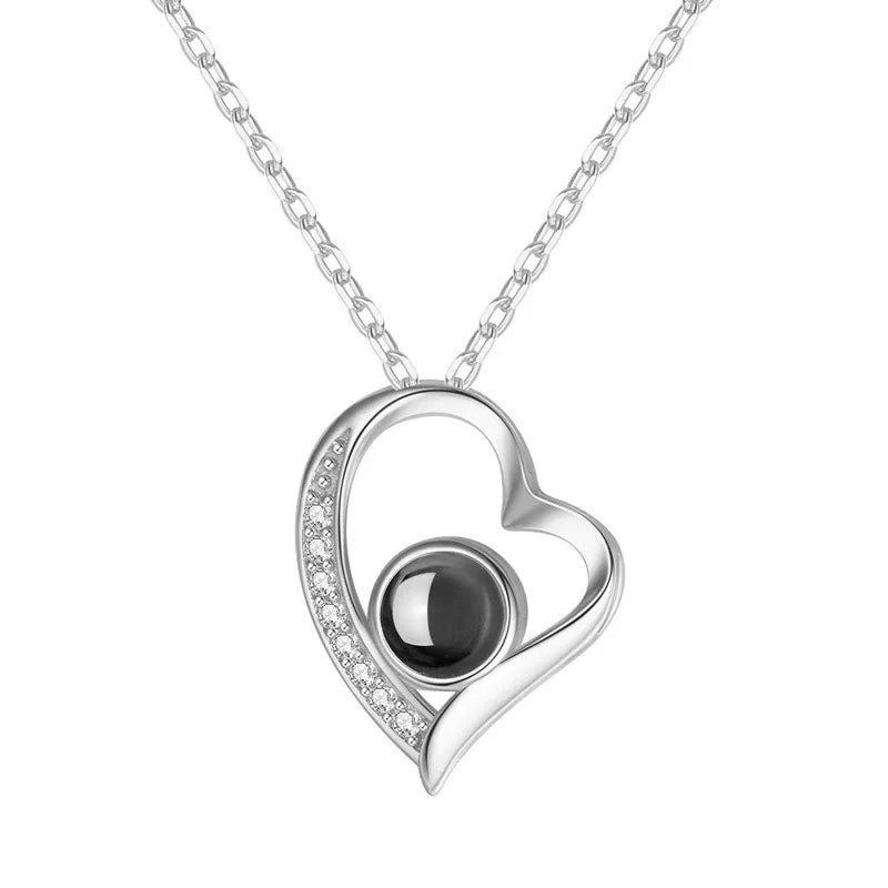 Custom Photo Projection Necklace