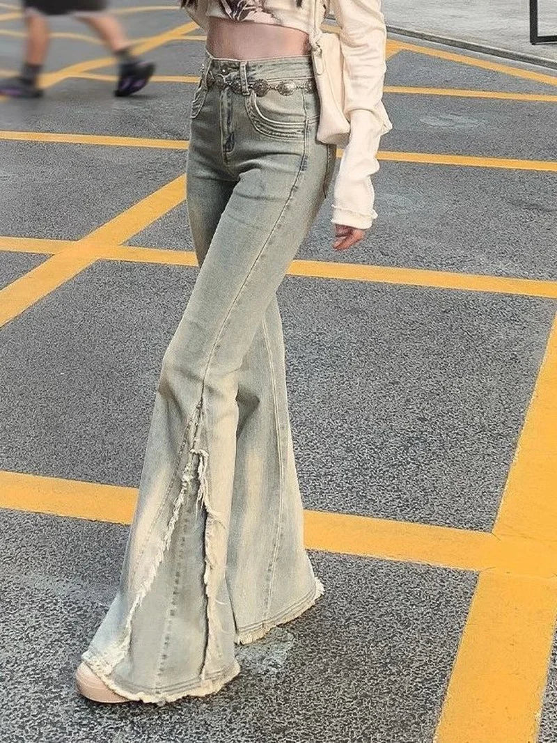 Women's Vintage 90s Wide Leg Jeans
